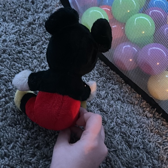 A Mickey Mouse stuffed animal - Picture 3 of 4